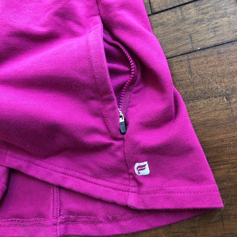 Fabletics Asymmetrical Full Zip Davis Jacket Size… - image 3